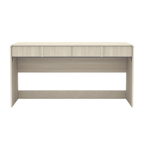 Novara 60" Writing Desk (2-Drawer) in Whitewashed Oak