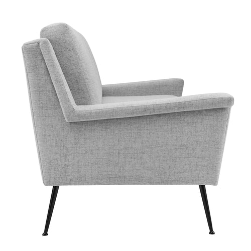 Chesapeake Fabric Sofa in Black Light Gray