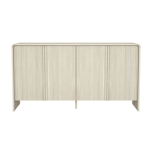 Novara 60" Sideboard (4-Door) in Whitewashed Oak