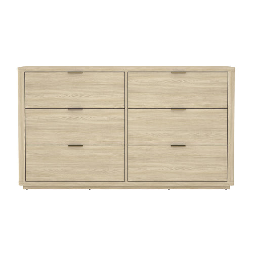 Evelyn 60" Dresser (6-Drawer) in Natural