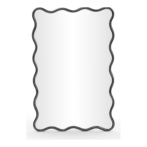 Foundry Iron Mirror in Black