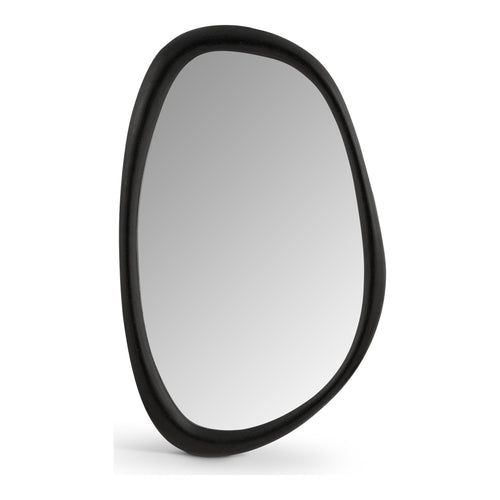 Holland Polyresin Frame Mirror in Black