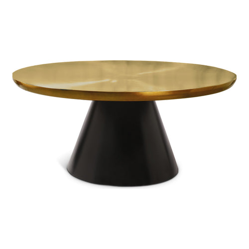 Martini Iron Coffee Table in Gold