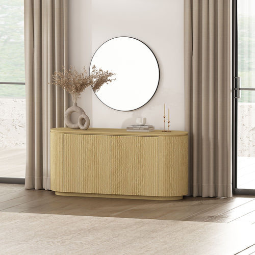 Olivia 60" Sideboard in Natural Oak