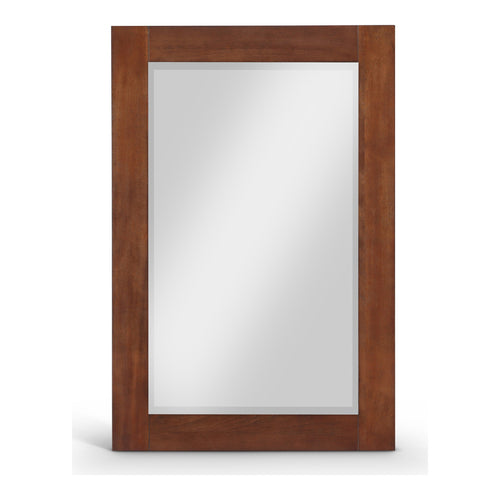 Monad Birch Veneer Frame Mirror in Walnut