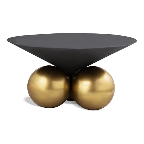 Naples Iron Coffee Table in Grey