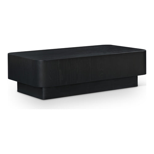 Oakmont Oak Veneer Coffee Table in Black