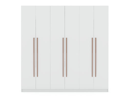 Gramercy 82" Wardrobe Closet in White