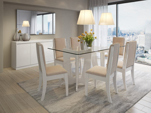 Viennese 62" Sideboard in White