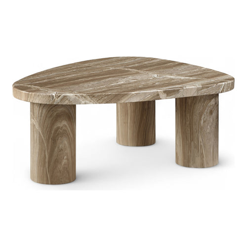 Teramo Concrete Indoor/Outdoor Coffee Table in Beige