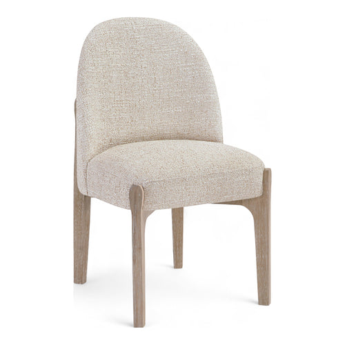 Torino Fabric Upholstered Dining Chair in Beige