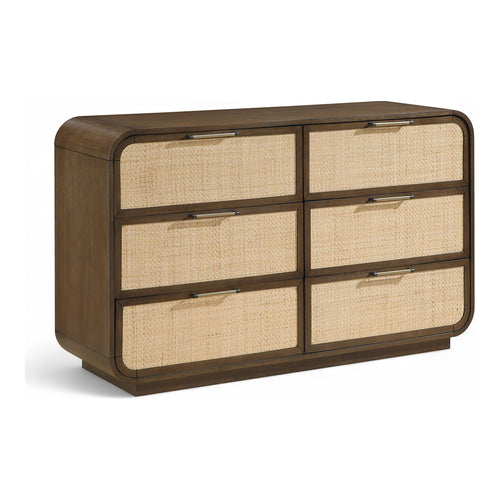 Windsor Solid Wood Dresser in Brown