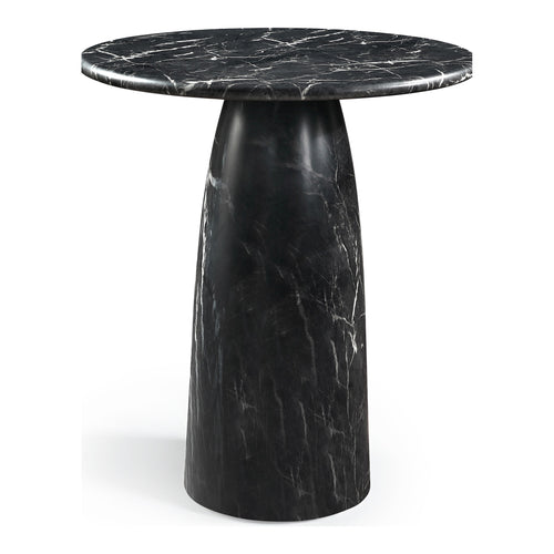 Cosenza Concrete Indoor/Outdoor Counter Height Table in Black