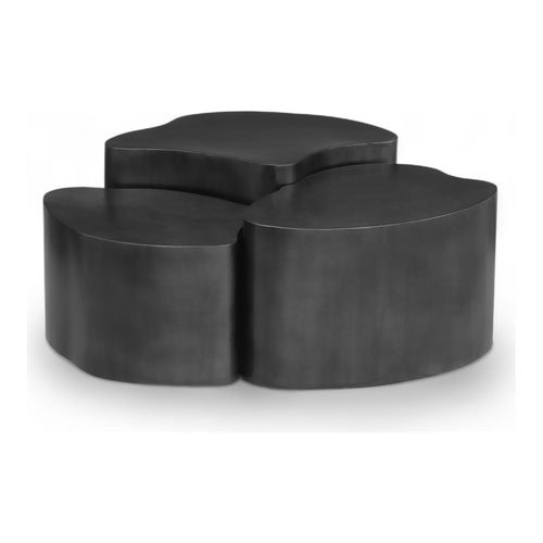Banyan Iron Coffee Table in Black