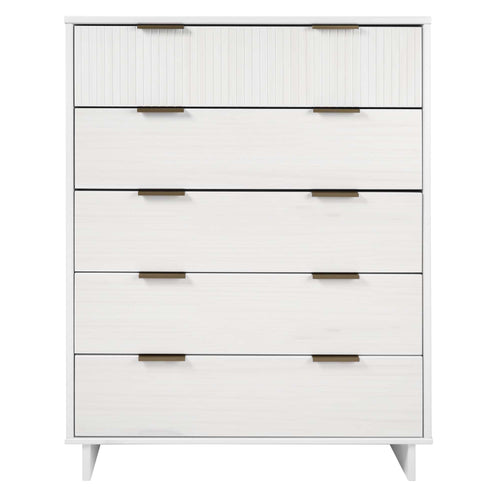 Granville 38" Chest (5-Drawer) in White