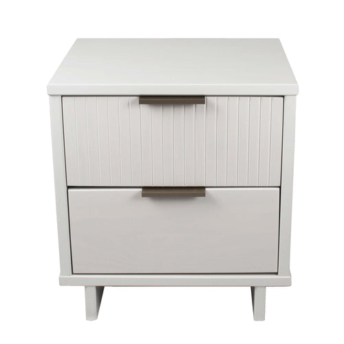Granville 18" Nightstand (2-Drawer) in White