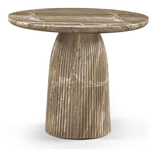 Venosa 36" Concrete Indoor/Outdoor Dining Table in Beige