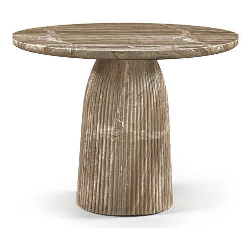 Venosa 42" Concrete Indoor/Outdoor Dining Table in Beige