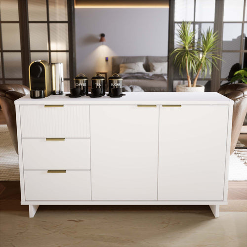 Granville 55" Sideboard in White