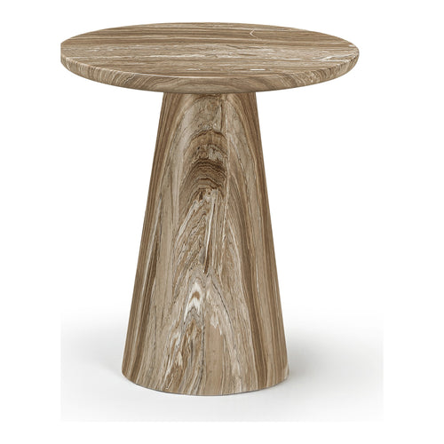Cassino Concrete Indoor/Outdoor End Table in Beige