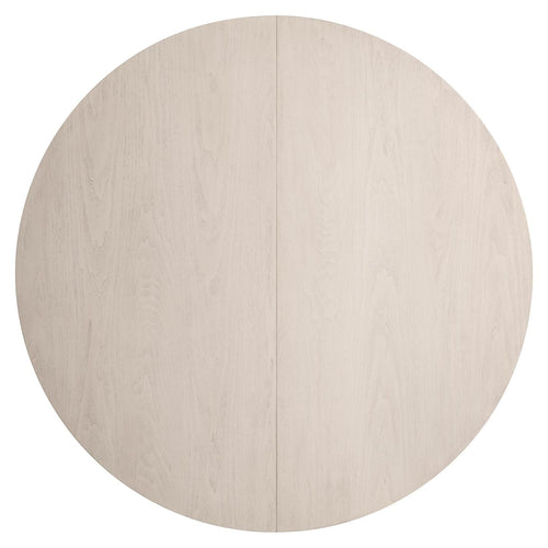 Sereno 60" Round Faux Stone Base Dining Table with Leaf