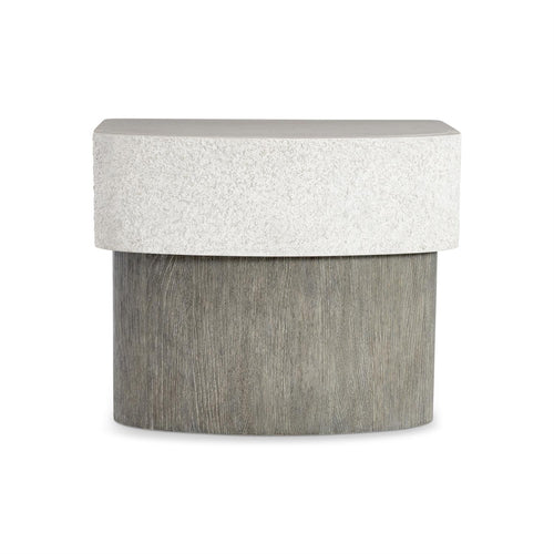 Monolith Faux Stone Nightstand