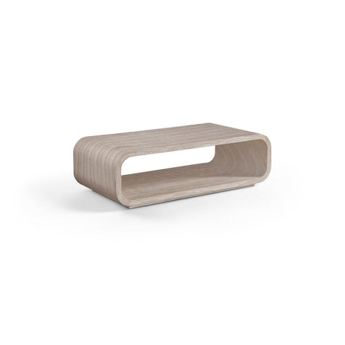 Calix Concrete Coffee Table in Travertine