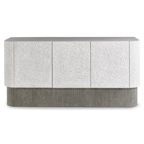 Monolith Faux Stone Three-Door Buffet