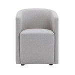 Hearth Upholstered Armchair in Light Gray
