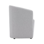 Hearth Upholstered Armchair in Light Gray