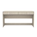Novara 60" Writing Desk (2-Drawer) in Whitewashed Oak