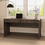 Novara 60" Writing Desk (2-Drawer) in Jacobean Walnut