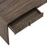 Novara 60" Writing Desk (2-Drawer) in Jacobean Walnut