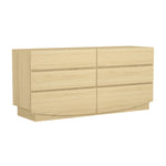 Ardea 72" Dresser (6-Drawer) in Natural Oak