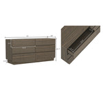 Ardea 72" Dresser (6-Drawer) in Walnut