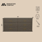 Clifford Dresser (6-Drawer) in Walnut