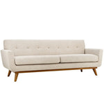 Engage Upholstered Fabric Sofa in Beige
