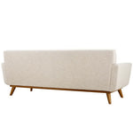 Engage Upholstered Fabric Sofa in Beige