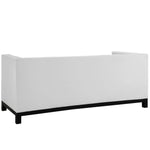 Imperial Bonded Leather Sofa in White
