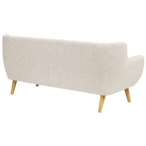 Remark Upholstered Fabric Sofa in Beige