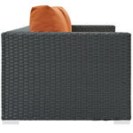 Sojourn Outdoor Patio Sunbrella® Loveseat in Canvas Tuscan