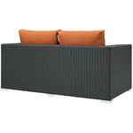Sojourn Outdoor Patio Sunbrella® Loveseat in Canvas Tuscan