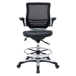 Edge Drafting Chair in Black