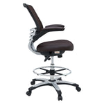Edge Drafting Chair in Brown