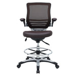 Edge Drafting Chair in Brown