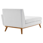 Engage Right-Facing Upholstered Fabric Sectional Sofa in White
