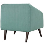 Slide Upholstered Fabric Armchair in Laguna