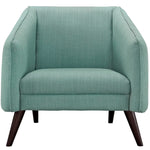 Slide Upholstered Fabric Armchair in Laguna