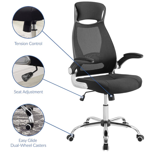 Expedite Highback Office Chair in Black