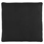 Commix 4 Piece Down Filled Overstuffed Sectional Sofa Set in Black